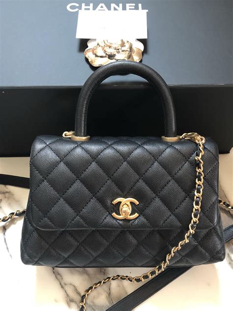 chanel coco handle mini|chanel bag price 2023.